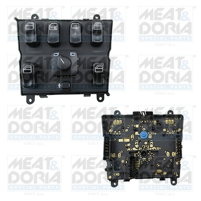 Switch, window regulator